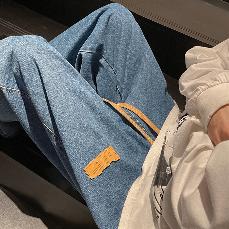 加热牛仔裤直筒深度库存B342-K7009-P35控59加绒P45,男装牛仔裤,电商B342