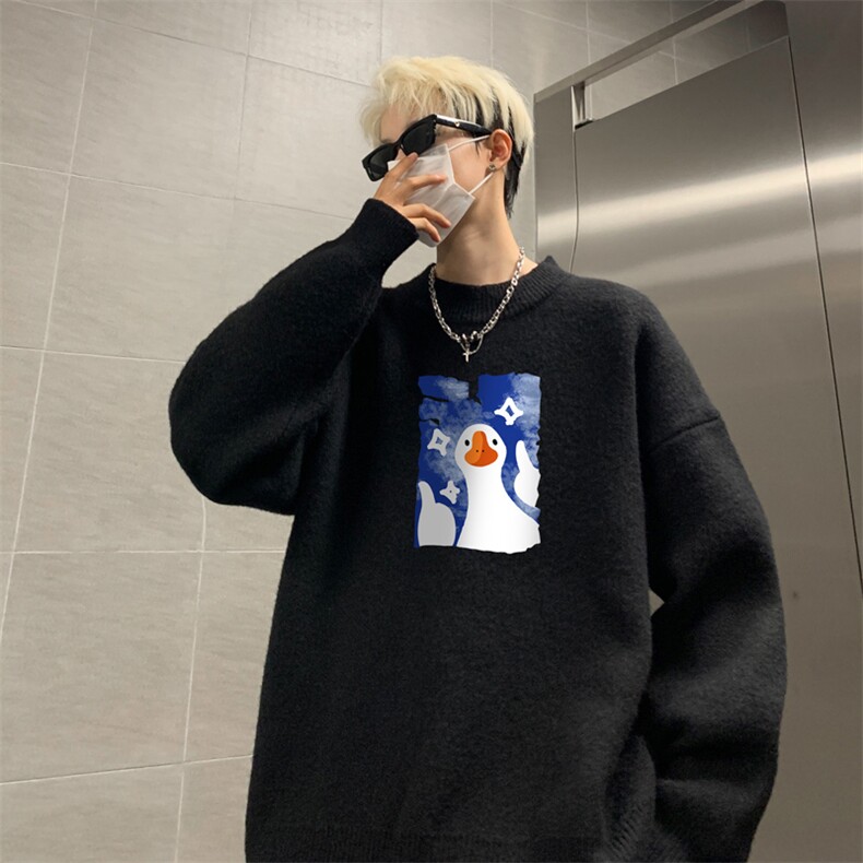 高质量！秋冬季半高领毛衣男加绒加厚线衣男针织衫男MY252-特p38图片