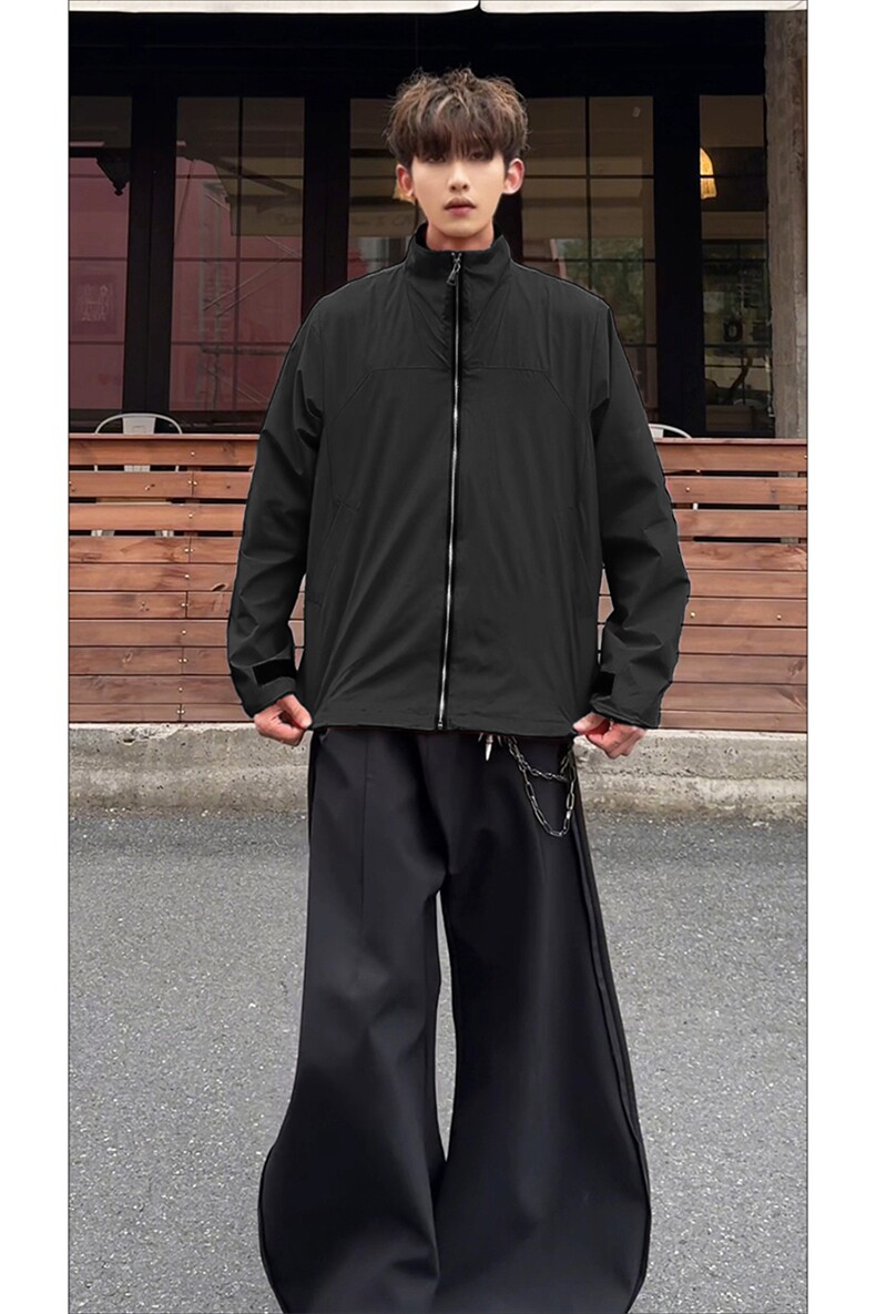 潮街时髦情侣百搭上衣街头时尚休闲款式复古元素夹克HY803TP60,男装夹克,电商A102B
