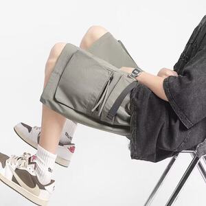 2025夏季新款复古大口袋工装短裤男痞帅五分裤 DK58，男装牛仔裤，星座1108-1