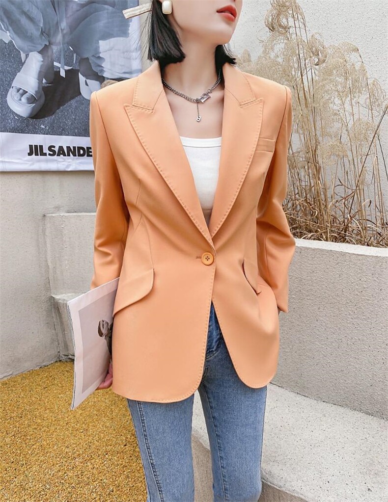 时尚修身气质小西装，女装西装，漫菲妮
