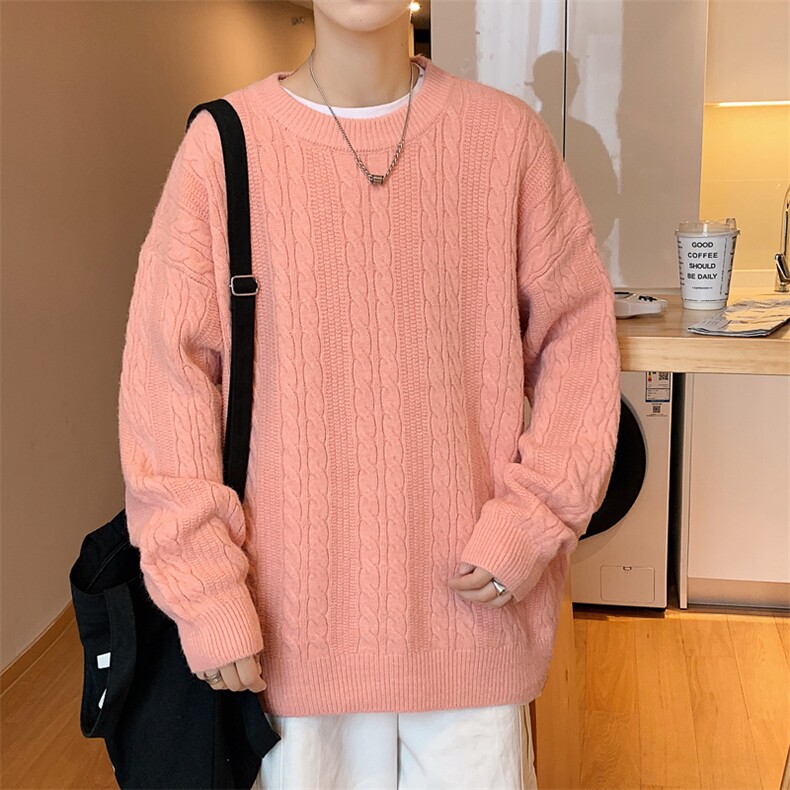 2021秋冬男士套头针织毛衣假两件毛衣男A367M21P55,男装针织衫/毛衣,电商A367