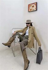 秋装风衣，女装风衣，艾子.抒适