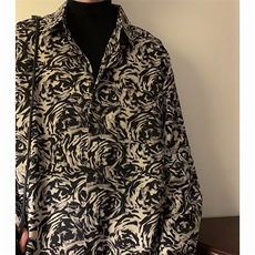 翻领标准气质男青春流行潮流春季新款长袖潮日常衬衣C320P30，男装衬衫，星座1116-2