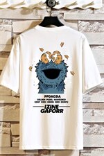 2021夏季新白砖墙日系大码男已注册卡通印花短袖T恤T1082-P25，男装T恤，电商A001