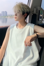！2026夏季男士背心肌理感冰感无袖T恤BX02特P20，男装背心/马甲，电商B220