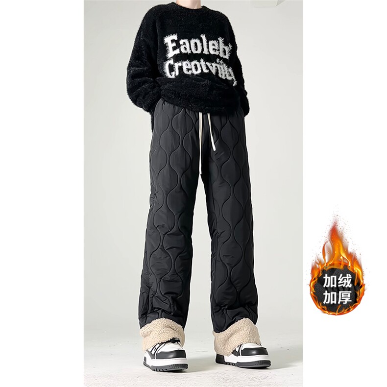 冬季新款保暖加厚四色棉裤羊羔毛XZ806-CK03062-特P39-控78，男装棉裤，四季星座806