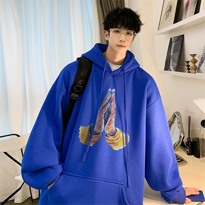 直播360克重磅美式印花卫衣Y186特P35 同步供应华棉品质P45特图片