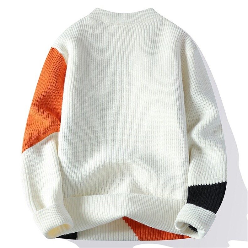 2024【新品】秋冬圆领毛衣男士针织打底衫潮流百搭-M5155-P40,男装针织衫/毛衣,星座1105