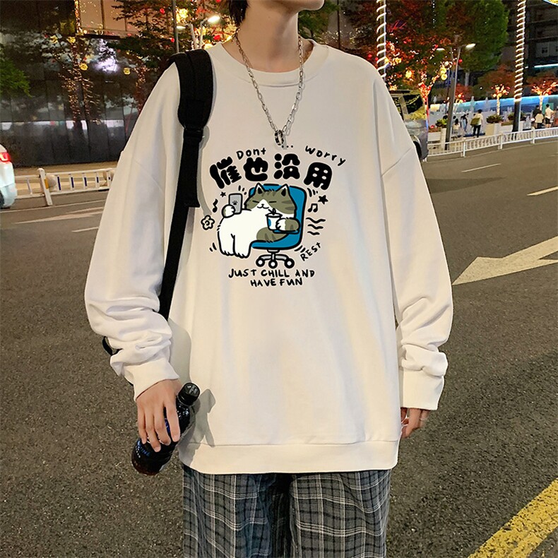 8XL圆领卫衣男超大码胖子肥佬大号长袖t恤S6403-P28,男装卫衣,电商A040