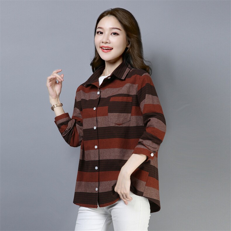 翻领开衫宽松口袋拼接拼色时尚舒适气质潮流百搭2021春秋季衬衫，女装衬衫，小林双子