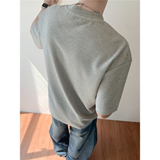 主推夏季新品2025玉米格半袖打底衫男士夏装短袖T恤上衣S408-特19，男装T恤，电商A233-1