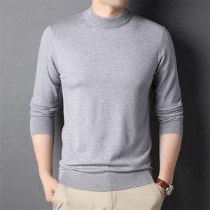 秋冬装加厚羊毛毛衣男中年保暖套头针织衫爸爸装HPND-10-P95图片
