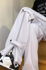 K8021/P40新款现货港风户外机能防水冲锋裤男开叉拉链休闲裤，男装休闲裤，电商A141
