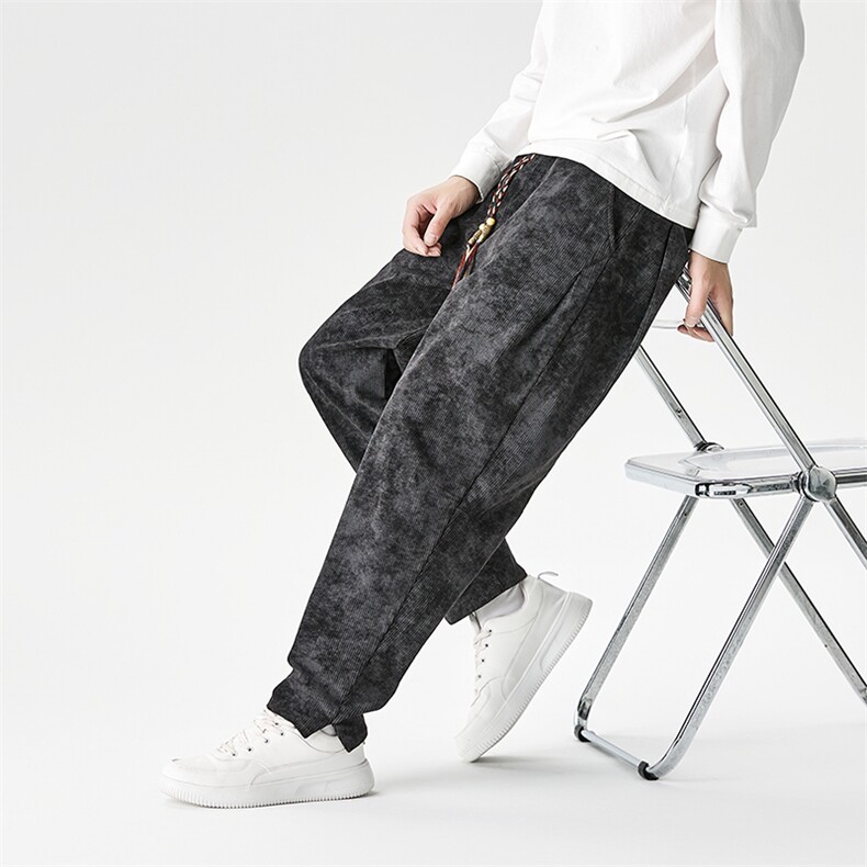 风秋冬灯芯绒炒色哈伦裤男休闲裤xz815-8626p55，男装休闲裤，星座815（原A203）