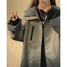 1中性山系防水冲锋衣渐变色夹克男：聚酯纤维JK77088P85控128，男装夹克，星座226-2