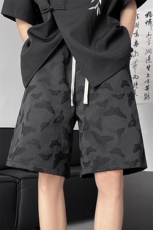8XL-M特大码短裤男新中式风冰丝蝴蝶暗花五分裤男裤DK1533P25，男装牛仔裤，电商D206-1