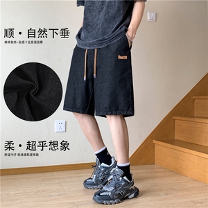 男款短裤潮牌宽松直筒美式潮流百搭休闲五分裤子 DK851-特批34图片