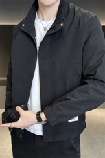 2025新款秋季夹克外套男士立领衣服潮流新品男装上衣A225-8815，男装夹克，电商A225