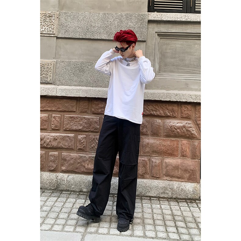 B221 美式ins街头hiphop宽松工装休闲裤子 LK23122-P65 控88图片