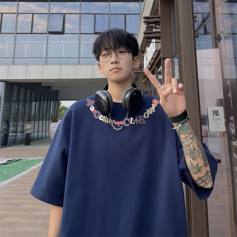 量大优供视频230g重磅纯棉短袖t恤男XT544-特P19,男装T恤,电商B371