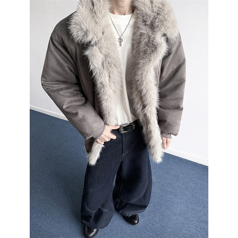M96045-特批100美式麂皮绒座山雕棉衣外套,男装棉衣,星座1503