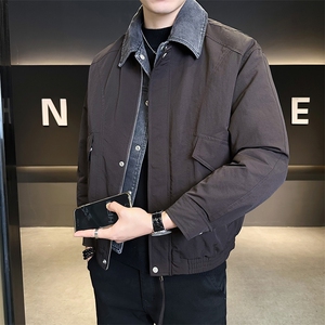 标50白鸭绒轻薄夹克式男装羽绒服冬季外套B317-Y8023-P195图片