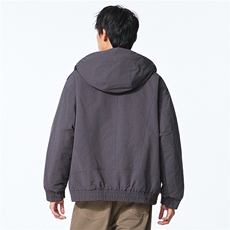 夹棉2025秋冬新款连帽工装夹克男女户外登山服棉服，男装夹克，电商D215