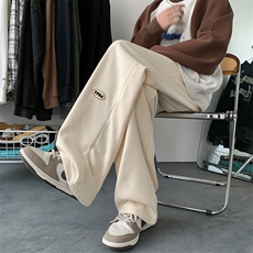 2025冬季新款华夫格贴标保暖羊羔绒直筒裤A316-1-K1212P45控65，男装棉衣，星座906（原电商a316-1）