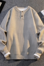 8791-P482025年秋冬新款圆领毛衣男时尚长袖针织衫，男装针织衫/毛衣，电商A113