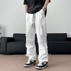 2024春季新款美式潮牌工装裤男机能设计感休闲长裤现货K7831-P40，男装休闲裤，星座512-3