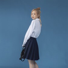 中性风送蝴蝶结C316CS675P58泰校服长袖衬衫JK制服校服班服,男装衬衫,电商C316