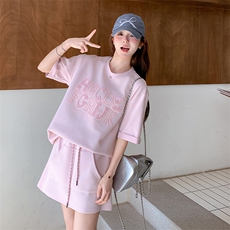 （现货）新品休闲短裙套装674-P150-K228，女装套装/套裙，2C108
