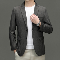SJ2320男式2024年秋季新款长袖薄款西服休闲商务便服西装单西，男装西服，电商B360