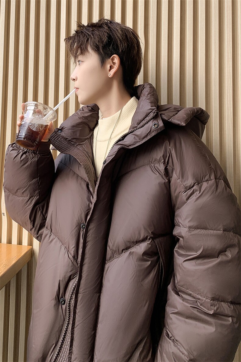【主推】泡芙立体羽绒服男保暖加厚男士外套225-2-Y213-P255控328,男装羽绒服,星座225-2