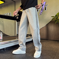 K2602常规P48加绒P58店主风小伙风条纹卫裤，男装休闲裤，电商B340