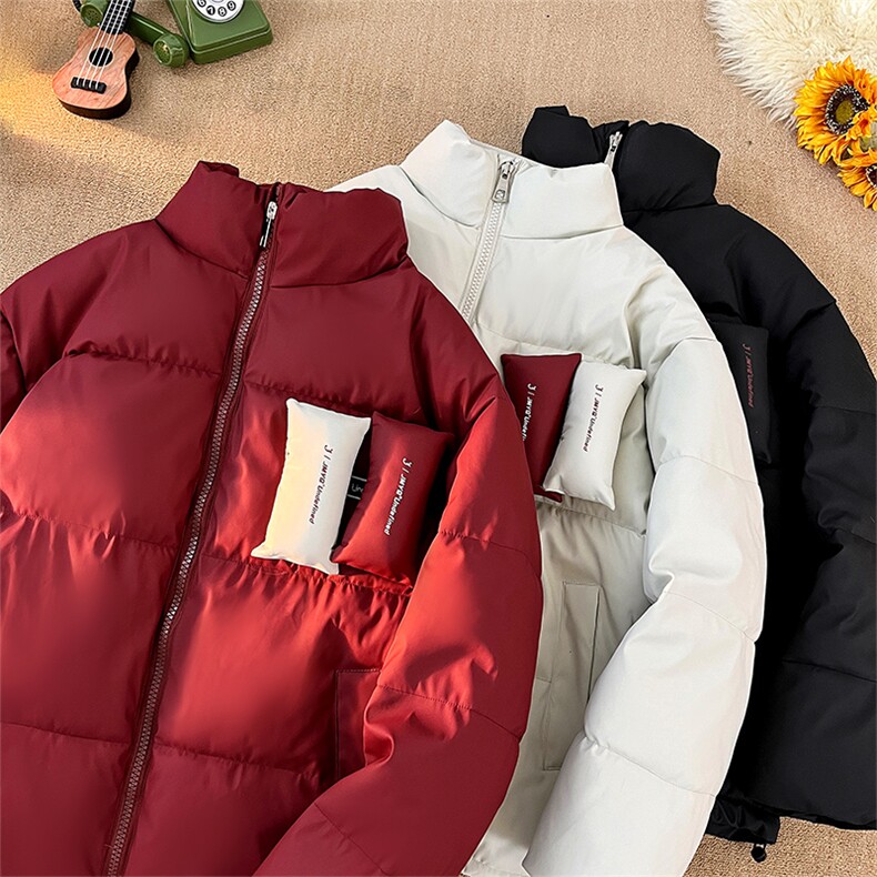 PU棉衣男冬季新款港风宽松立领羽绒棉服学生面包服MF8603-P85,男装棉衣,星座214-3