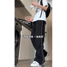 特批30休闲潮牌美式简约男裤聚酯纤维96.4%氨纶3.6，男装休闲裤，电商基地A086