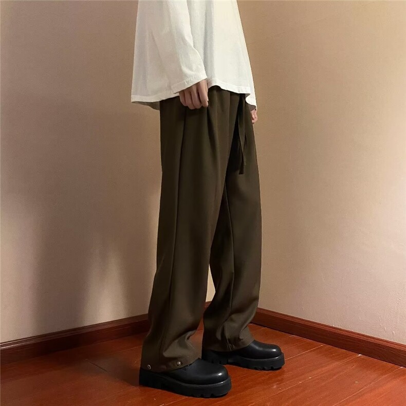 男免烫垂感西装布冰丝休闲裤K9514P33,男装休闲裤,星座1116-2
