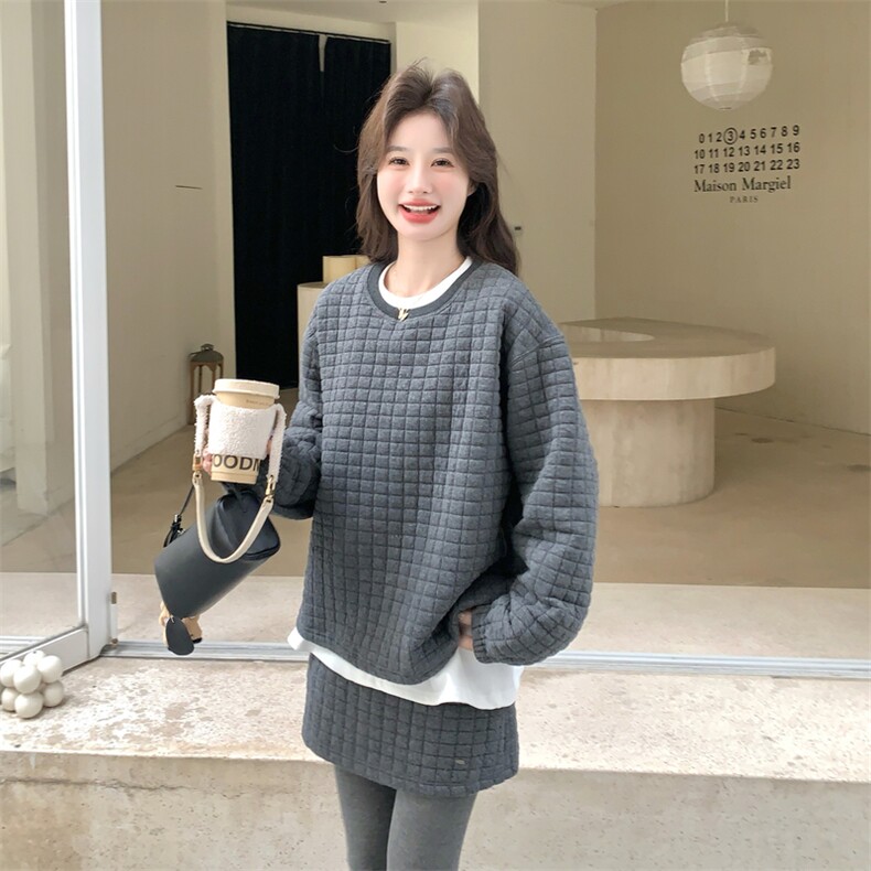 现货：春装新款韩系T恤＋休闲套装三件套装裙2C135-8968P175K268,女装套装/套裙,2C135