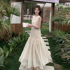 现货蕾丝网纱裙2C093-M03-P155-K228，女装连衣裙，2C093