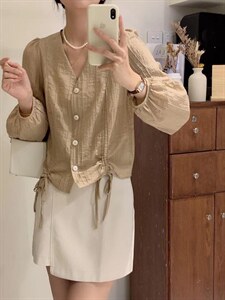 跑量小衫下摆?抽绳,其它,朵缇