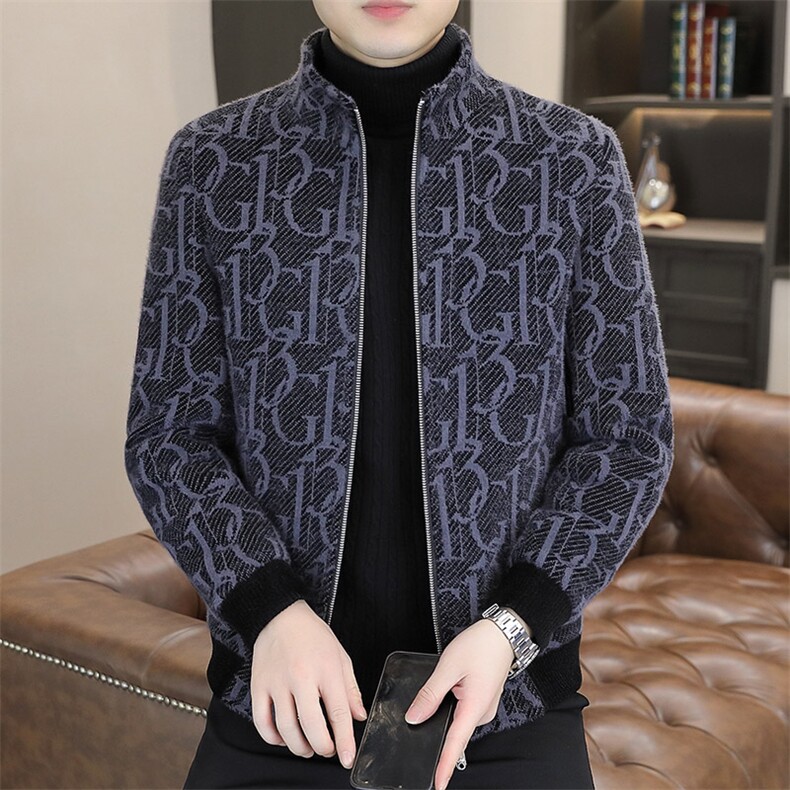 新品秋冬休闲加棉夹克百搭男装上衣23003-P140,男装夹克,星座613B