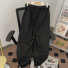 美式重磅束脚休闲裤男春夏季系宽松潮牌高街运动裤复古工装裤子男，男装休闲裤，星座505-2（原电商A260-1)