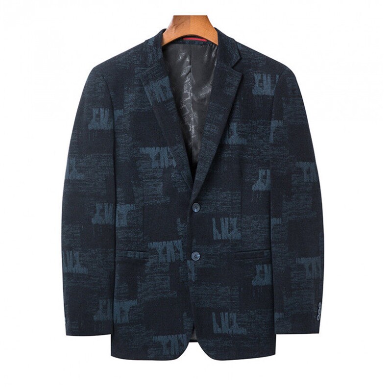 BGW301男式春秋新款长袖针织简约西服休闲商务便服西装单西,男装西服,电商B360