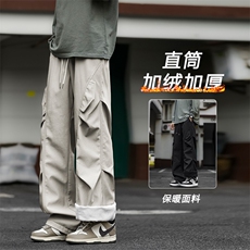 户外防风防水冲锋裤直筒登山裤加绒加厚子JRTP10:3059.9，男装卫衣，星座718-1