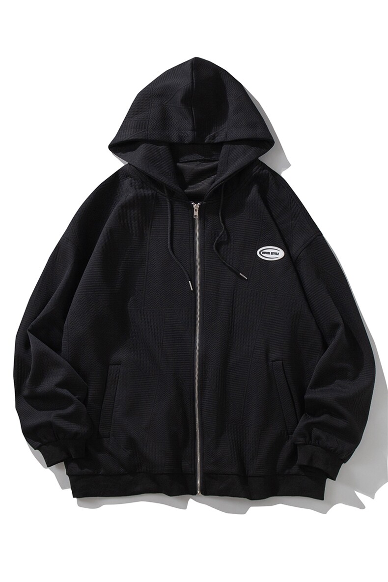 WY6113/P65秋装新款高品质连帽多色卫衣男潮流宽松大码外套男上衣,男装卫衣,电商A141