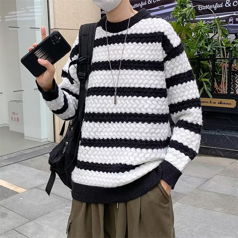 男秋冬季新款潮韩版百搭情侣毛衣针织衫外套M218P42,男装针织衫/毛衣,星座1116-2