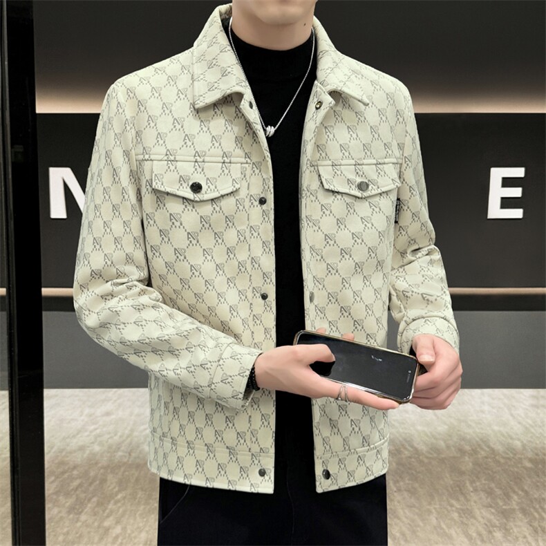 高档外套春秋款新款轻熟风韩版休闲百搭男装痞帅1018-JK911-P85,男装棉衣,星座1018