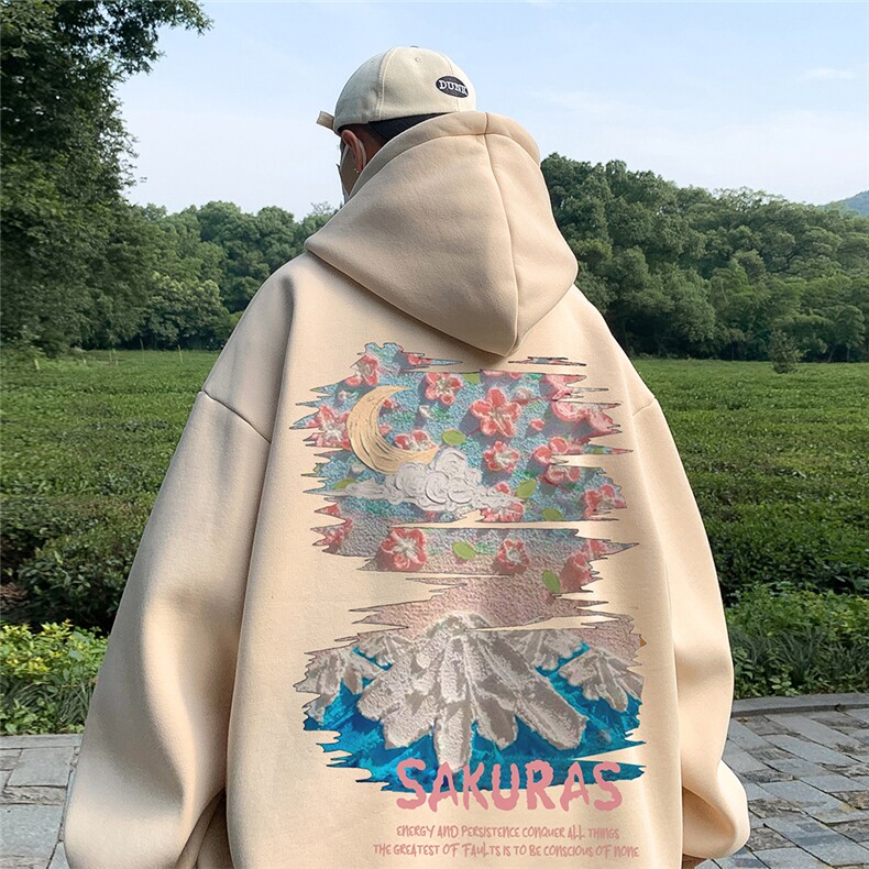 直播360克重磅美式潮牌印花卫衣Y127特P35 同步供应华棉品质图片